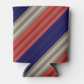 Nahtlose abstrakte Dekoration Retro Vintag Dosenkühler (Vorderseite)