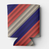 Nahtlose abstrakte Dekoration Retro Vintag Dosenkühler (Rückseite)