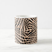 Nahtlose abstrakte Geometrie Kaffeetasse (Mittel)