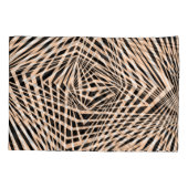 Nahtlose abstrakte Geometrie Kissenbezug (Rückseite)