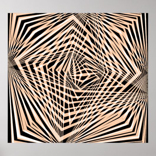 Nahtlose abstrakte Geometrie Poster (Vorne)