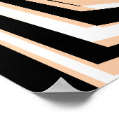 Nahtlose abstrakte Geometrie Poster (Ecke)