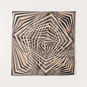 Nahtlose abstrakte Geometrie Wandteppich (Vorderseite (Horizontal))