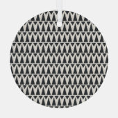 Nahtlose Abstrakte geometrische Moderne Muster Ornament Aus Glas (Rückseite)