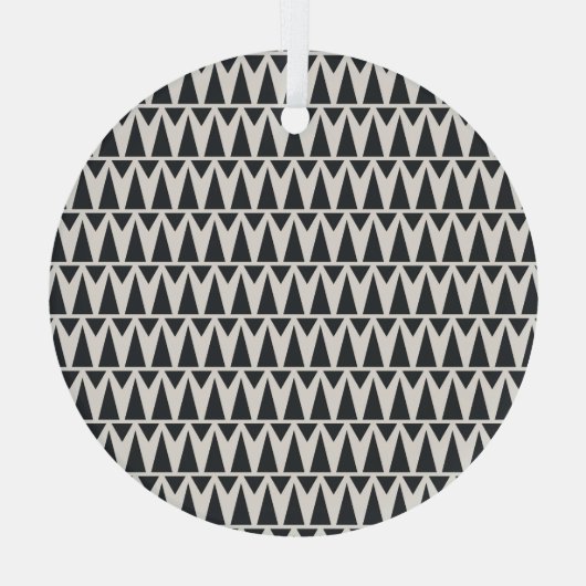 Nahtlose Abstrakte geometrische Moderne Muster Ornament Aus Glas (Rückseite)