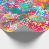 nahtlose abstrakte Illustrationsdesign Geschenkpapier (Ecke)