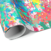 nahtlose abstrakte Illustrationsdesign Geschenkpapier (Rolleneckpunkt)