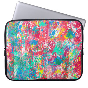 nahtlose abstrakte Illustrationsdesign Laptopschutzhülle