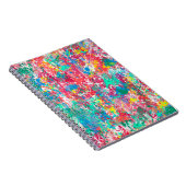 nahtlose abstrakte Illustrationsdesign Notizblock (Rechte Seite)