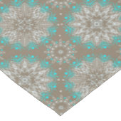 Nahtlose abstrakte Mandala rund um Kaleidosco Tischdecke (Schrägansicht)