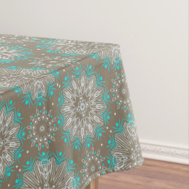 Nahtlose abstrakte Mandala rund um Kaleidosco Tischdecke