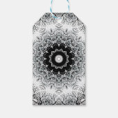 Nahtlose abstrakte Mandala Rundkreis Kaleidoscop Geschenkanhänger (Vorderseite)