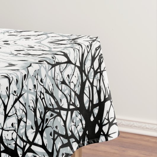 Nahtlose abstrakte Mandala Rundkreis Kaleidoscop Tischdecke (Beispiel)