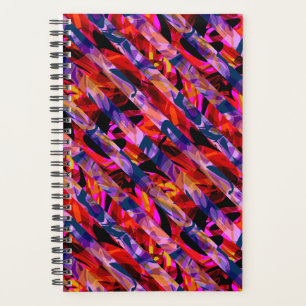 Nahtlose abstrakte moderne Pinselstriche multicolo Planer