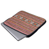 Nahtlose abstrakte Muster Laptopschutzhülle (Vorne Knopf)