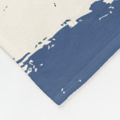 Nahtlose abstrakte Pinselstriche Fleecedecke (Ecke)