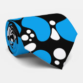 Nahtlose abstrakte Punkte markieren moderne Kreise Krawatte (Gerollt)