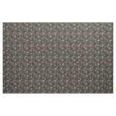 Nahtlose abstrakte Retro-beige Blume grau Backgro Stoff (Yard (91,4 cm))