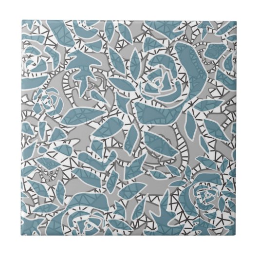 Nahtlose abstrakte Spitze romantische Retro Vintag Fliese (Vorderseite)