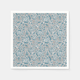 Nahtlose abstrakte Spitze romantische Retro Vintag Serviette