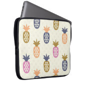 Nahtlose Ananas Vintage-Musterdesign Laptopschutzhülle (Vorne Rechts)