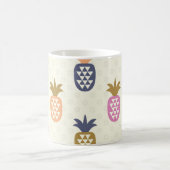 Nahtlose Ananas Vintages Muster Kaffeetasse (Mittel)