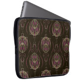 Nahtlose antike Kunst Deko-Muster Laptopschutzhülle (Vorne Rechts)