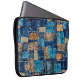 Nahtlose Aquarellfarbe abstrakte Digitalmuster Laptopschutzhülle (Vorne Rechts)