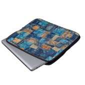 Nahtlose Aquarellfarbe abstrakte Digitalmuster Laptopschutzhülle (Vorne Knopf)