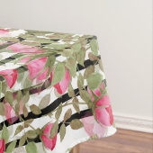 Nahtlose Aquarellfarben Blume Rosa Rosen Blumenrom Tischdecke (Beispiel)