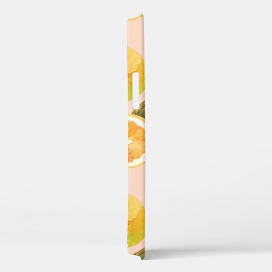 Nahtlose Aquarellmuster mit Mandarinen Case-Mate iPhone Hülle (Rückseite / Rechts)