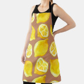 Nahtlose Aquarellmuster mit Zitronen Schürze (InSitu)