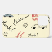 Nahtlose Autokizzen: Kinderblatt Case-Mate iPhone Hülle (Rückseite (Horizontal))