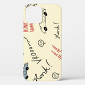 Nahtlose Autokizzen: Kinderblatt Case-Mate iPhone Hülle (Rückseite)