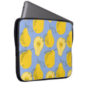 Nahtlose Birnen Laptopschutzhülle (Vorne Rechts)