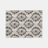 Nahtlose Black Lace Spiegeschicht Webmuster auf We Fleecedecke (Vorderseite (Horizontal))