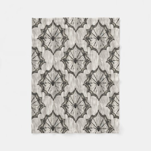 Nahtlose Black Lace Spiegeschicht Webmuster auf We Fleecedecke (Vorderseite)