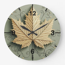 Nahtlose Blätter Design Wall