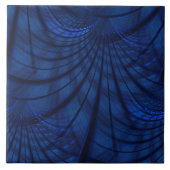 Nahtlose blaue Keramik Tile Fliese (Vorderseite)