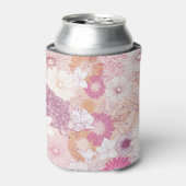 Nahtlose Blume Dosenkühler (Kanne Vorderseite)