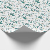 Nahtlose Blume Geschenkpapier (Ecke)