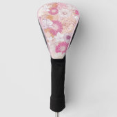 Nahtlose Blume Golf Headcover (Vorderseite)