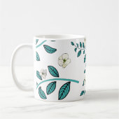 Nahtlose Blume Kaffeetasse (Links)