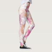 Nahtlose Blume Leggings (Rechts)