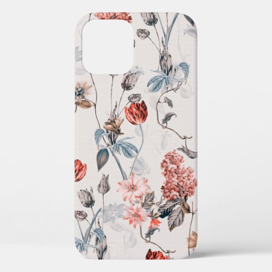 nahtlose Blume mit heller Hintergrundblume Case-Mate iPhone Hülle (Rückseite)