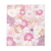 Nahtlose Blume Notizblock (Vorderseite)