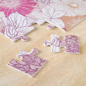 Nahtlose Blume Puzzle (Seite)