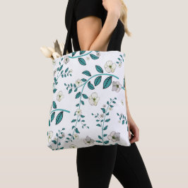 Nahtlose Blume Tasche