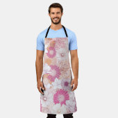 Nahtlose Blumen Schürze (Getragen)