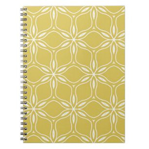 Nahtlose blumengeometrische Muster. Texturvintag Notizblock